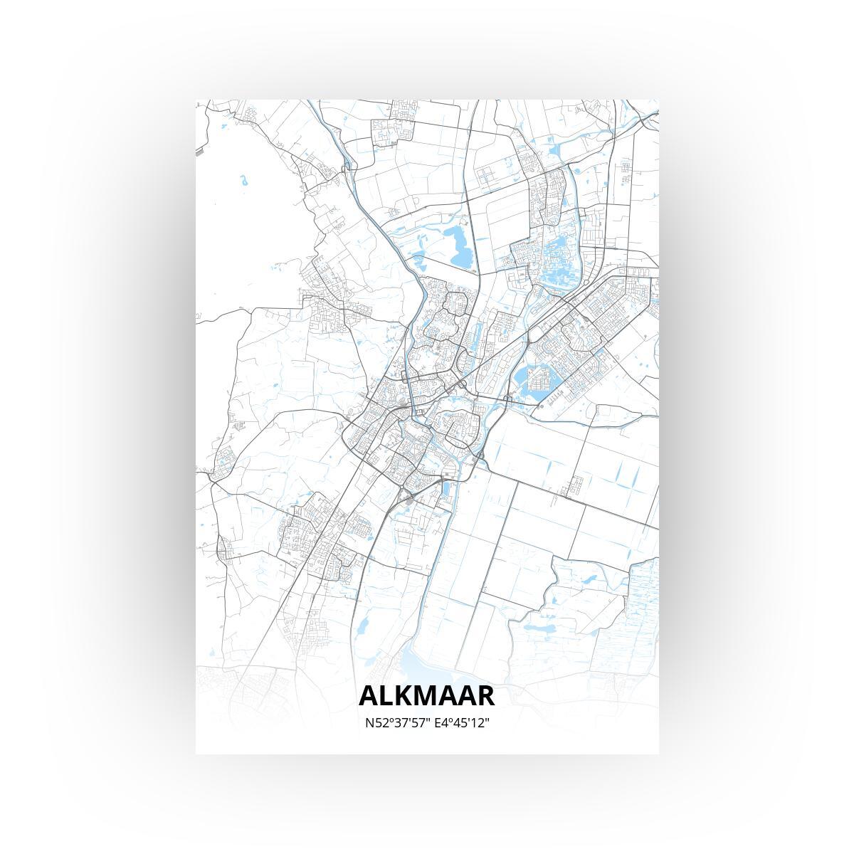 Alkmaar poster - Zelf aan te passen!