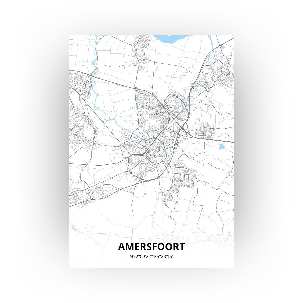 Amersfoort poster - Zelf aan te passen!