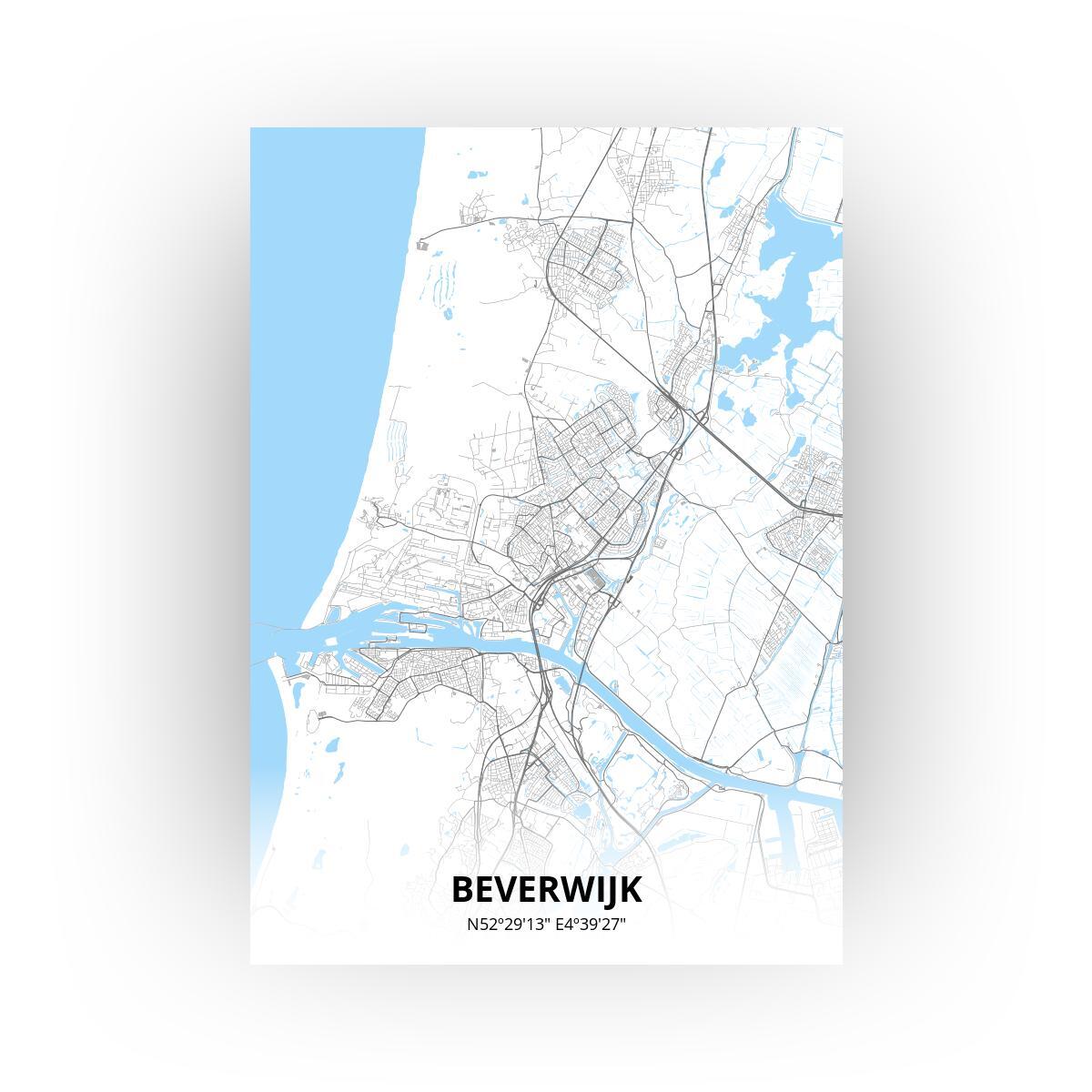 Beverwijk poster - Zelf aan te passen!