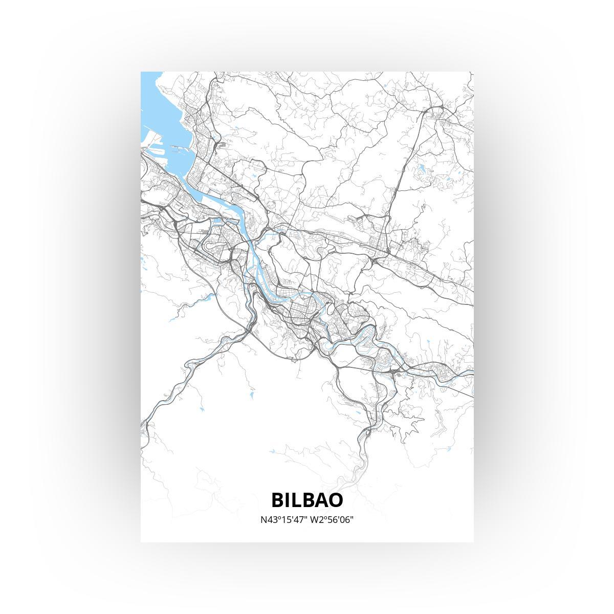 Bilbao poster - Zelf aan te passen!