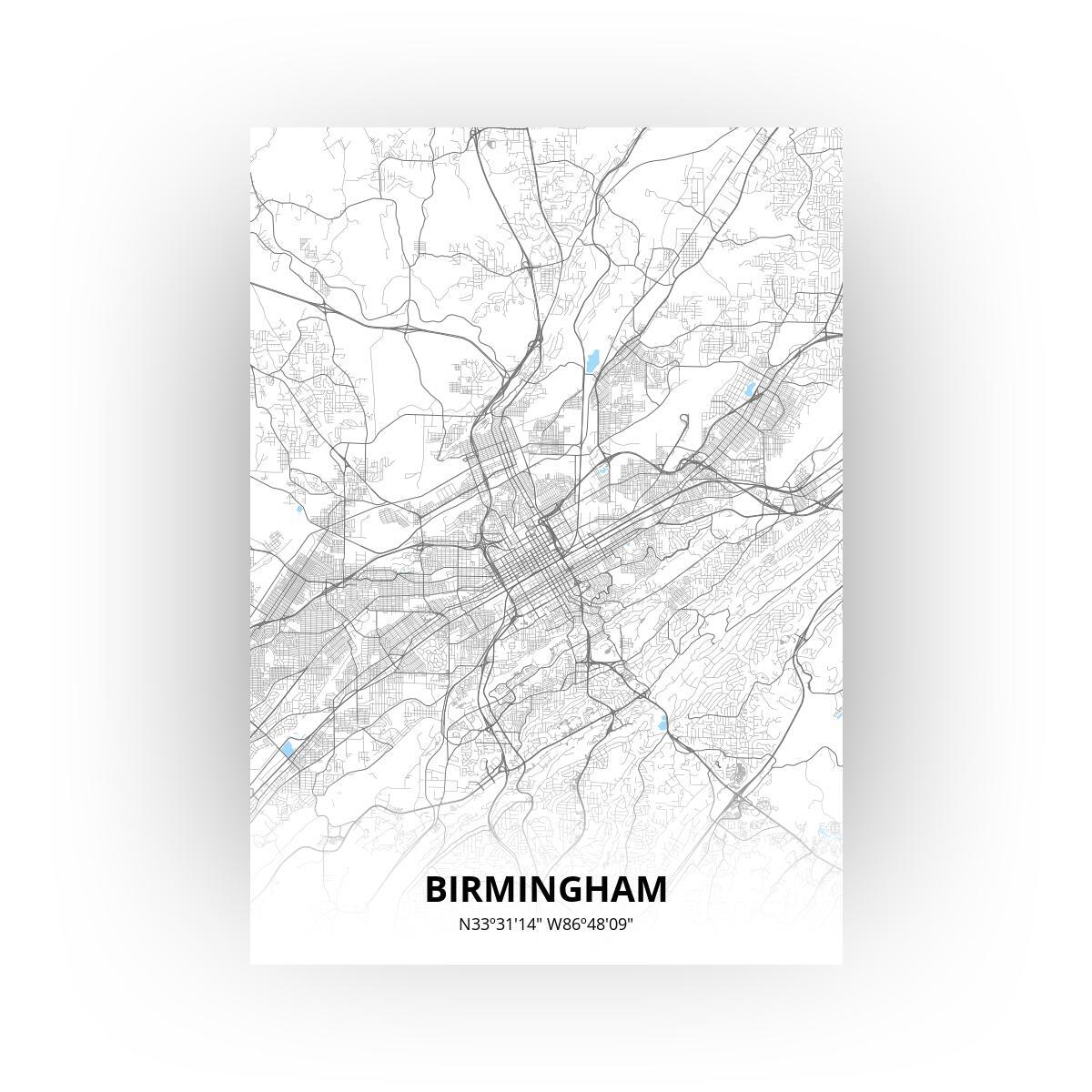 Birmingham poster - Zelf aan te passen!