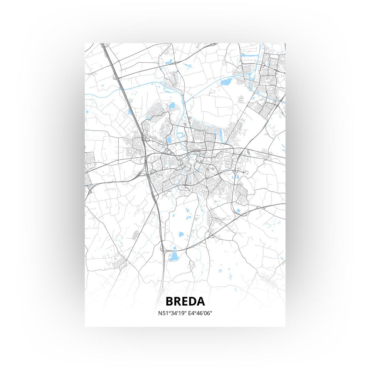 Breda poster - Zelf aan te passen!