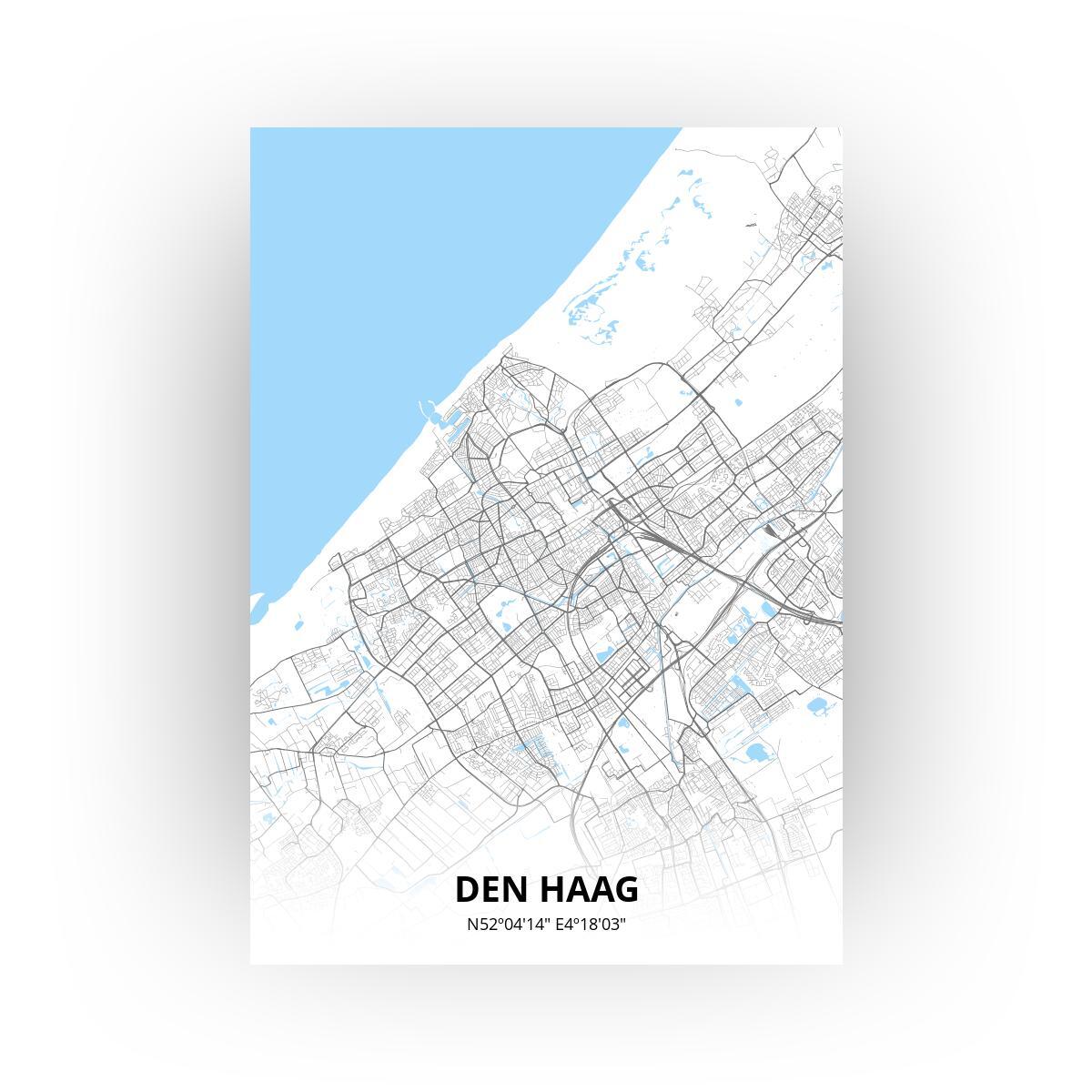 Poster van Den Haag