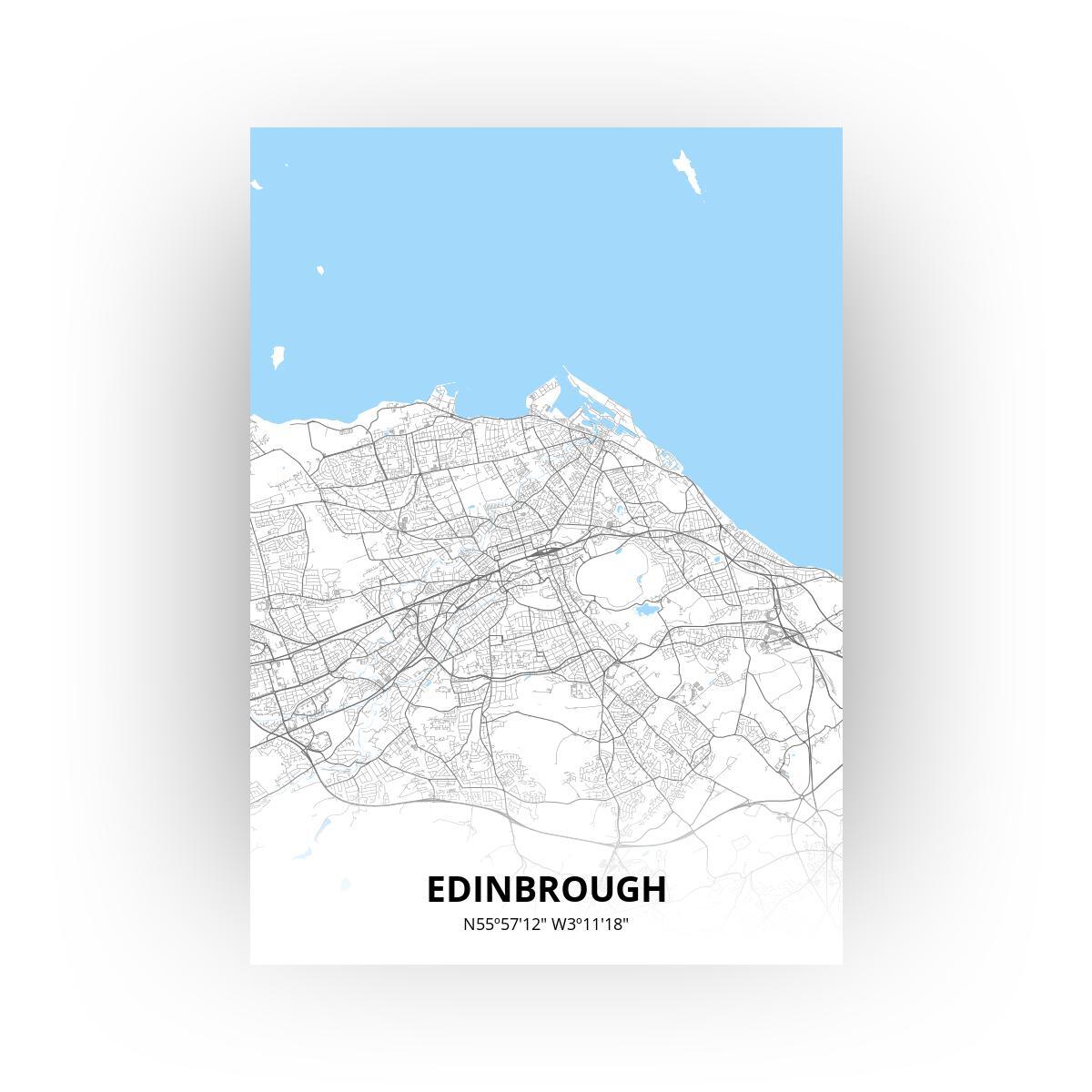 Edinbrough poster - Zelf aan te passen!