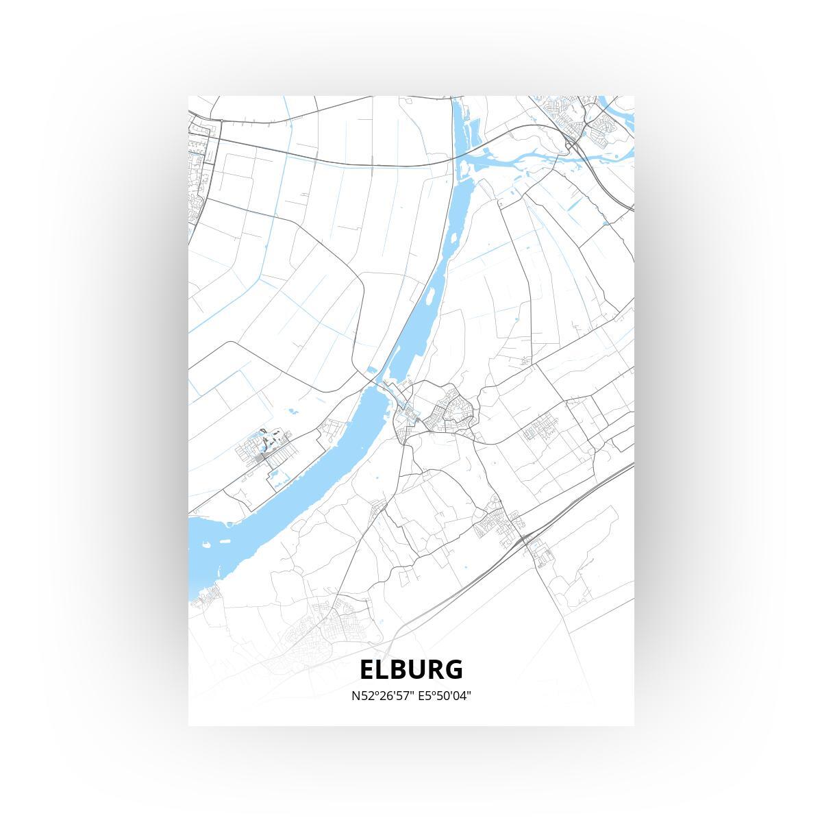 Elburg poster - Zelf aan te passen!