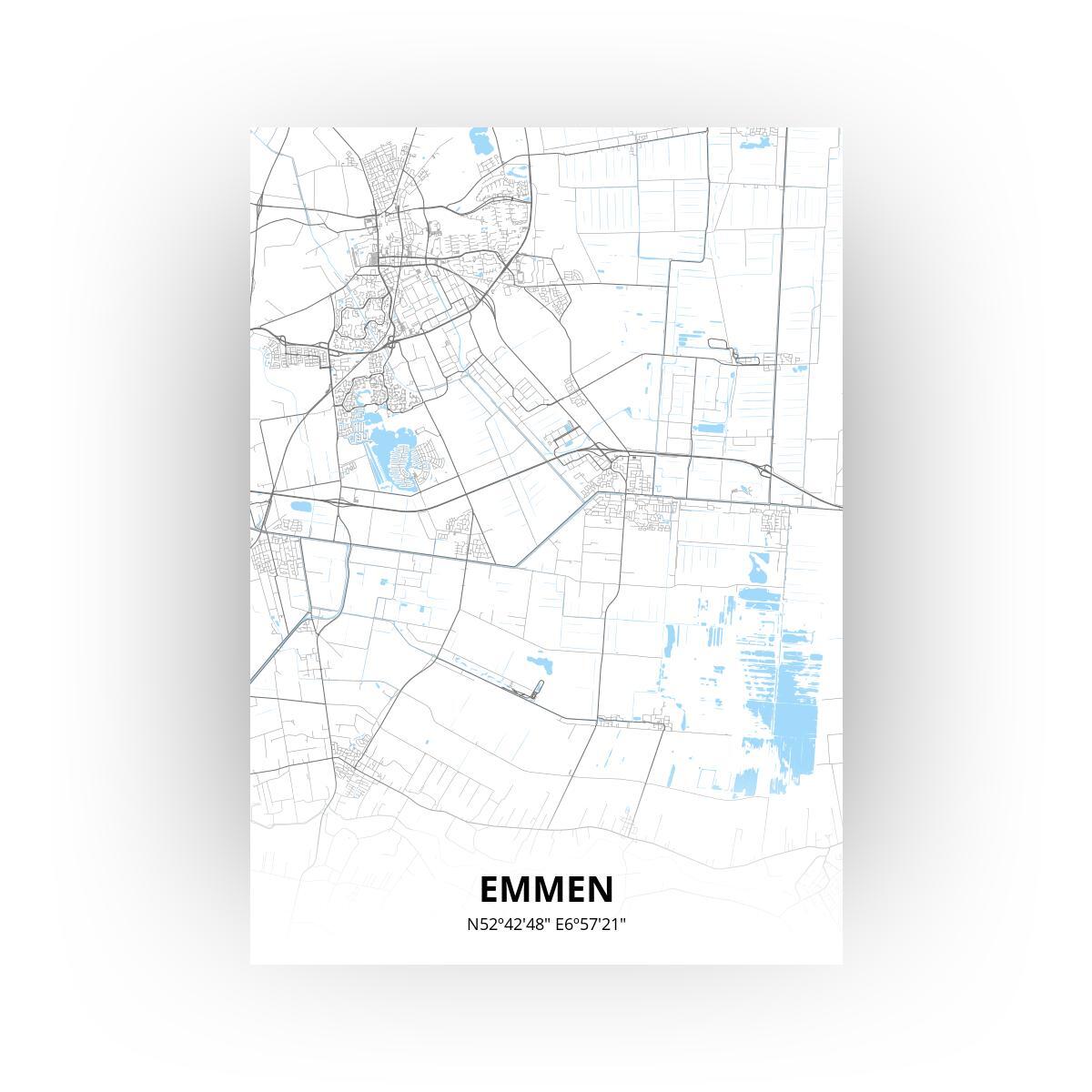 Emmen poster - Zelf aan te passen!