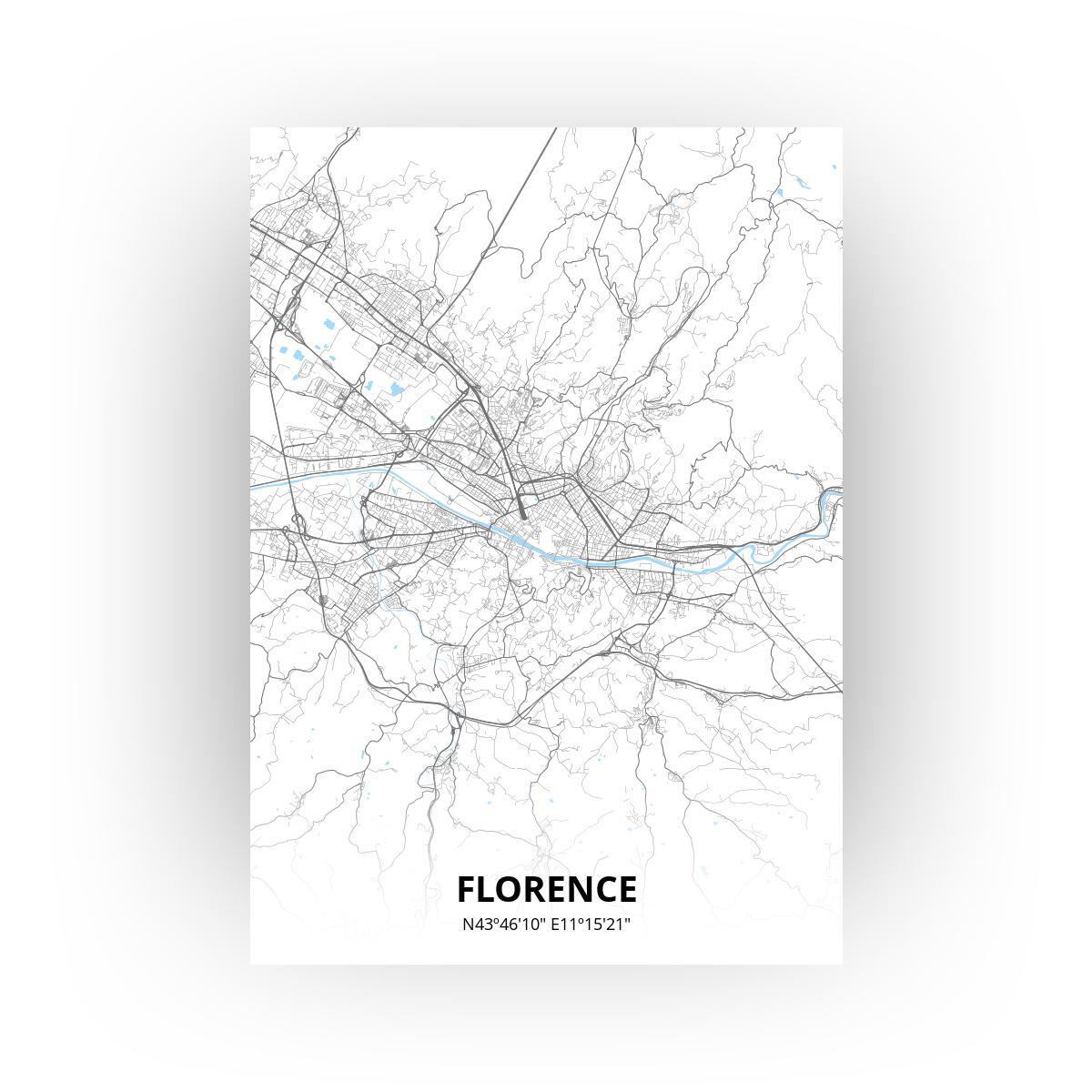 Florence poster - Zelf aan te passen!