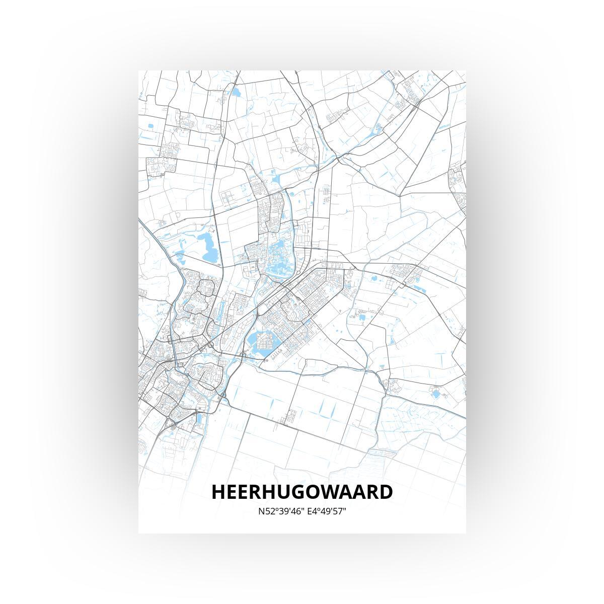 Heerhugowaard poster - Zelf aan te passen!