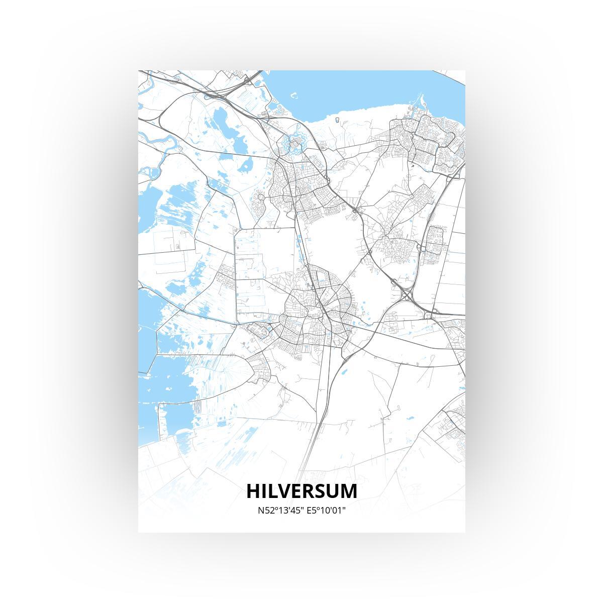 Hilversum poster - Zelf aan te passen!