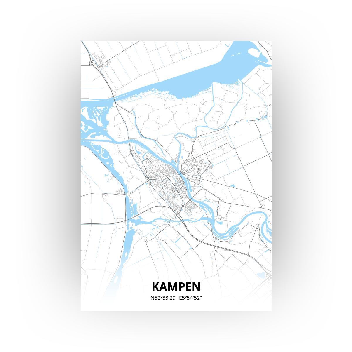 Kampen poster - Zelf aan te passen!