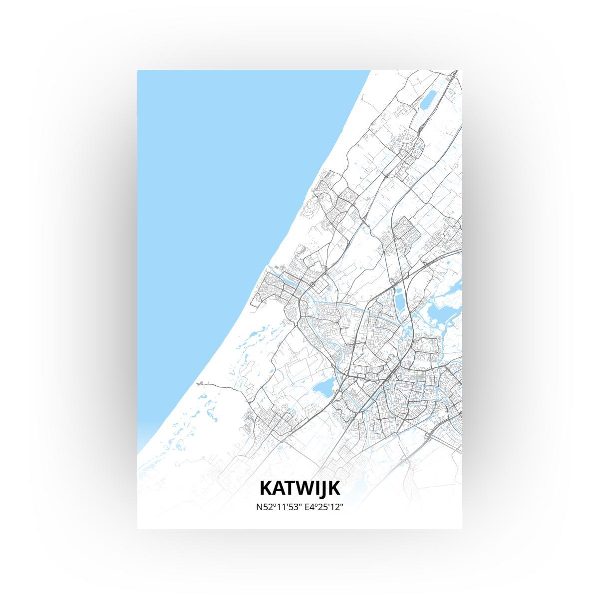 Katwijk poster - Zelf aan te passen!