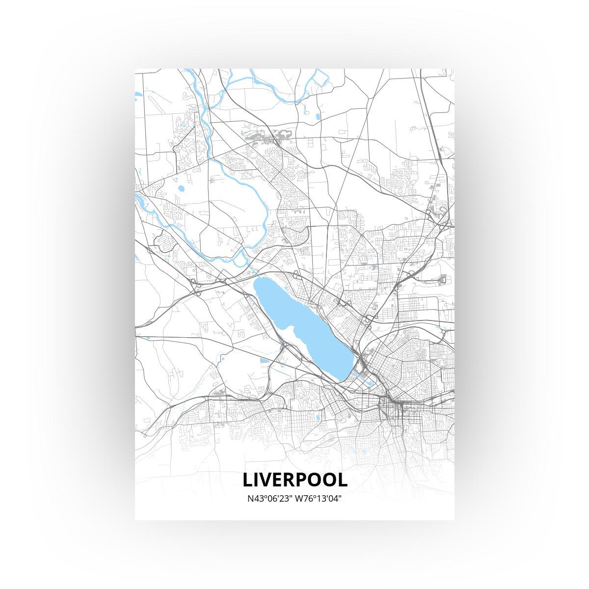 Liverpool poster - Zelf aan te passen!