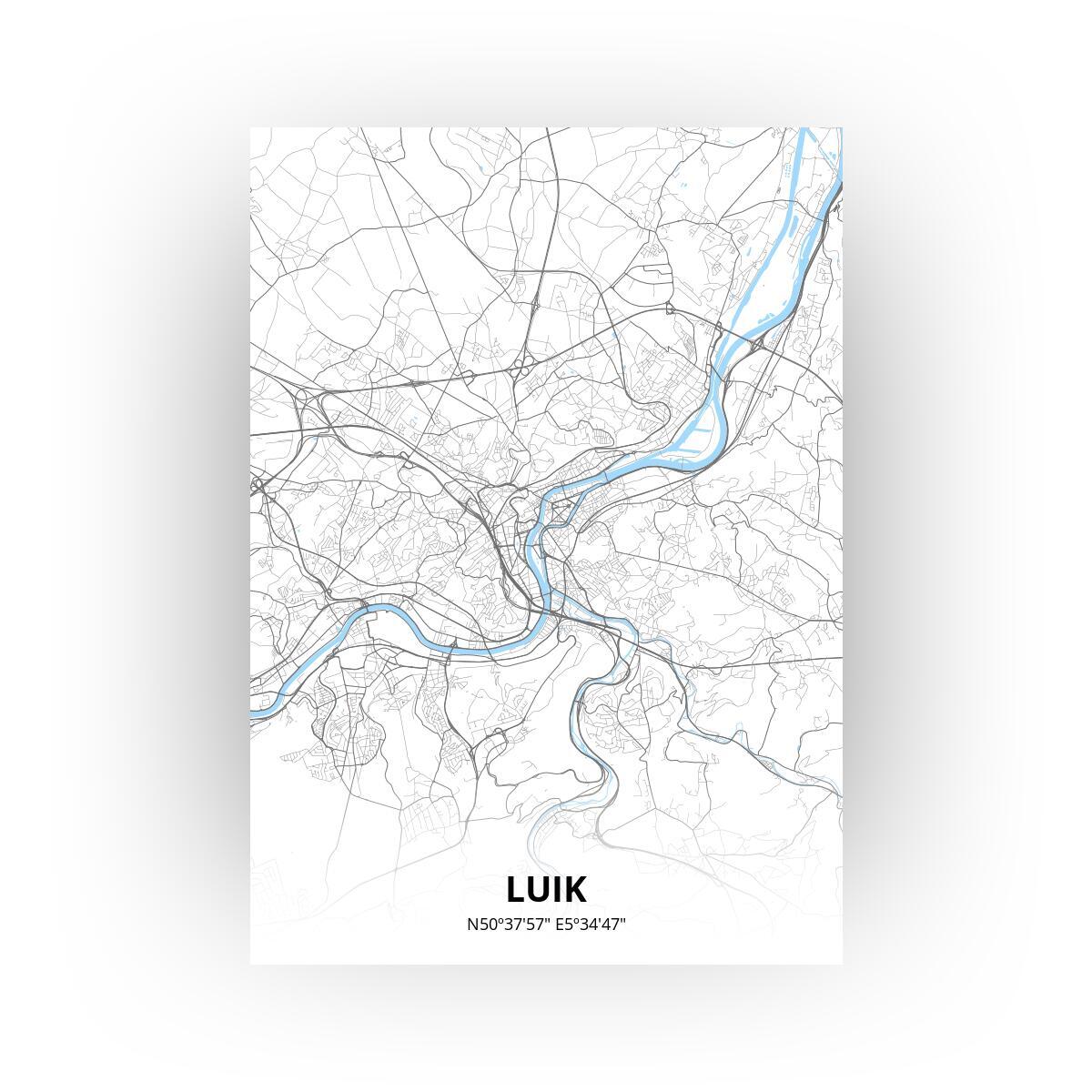 Luik poster - Zelf aan te passen!