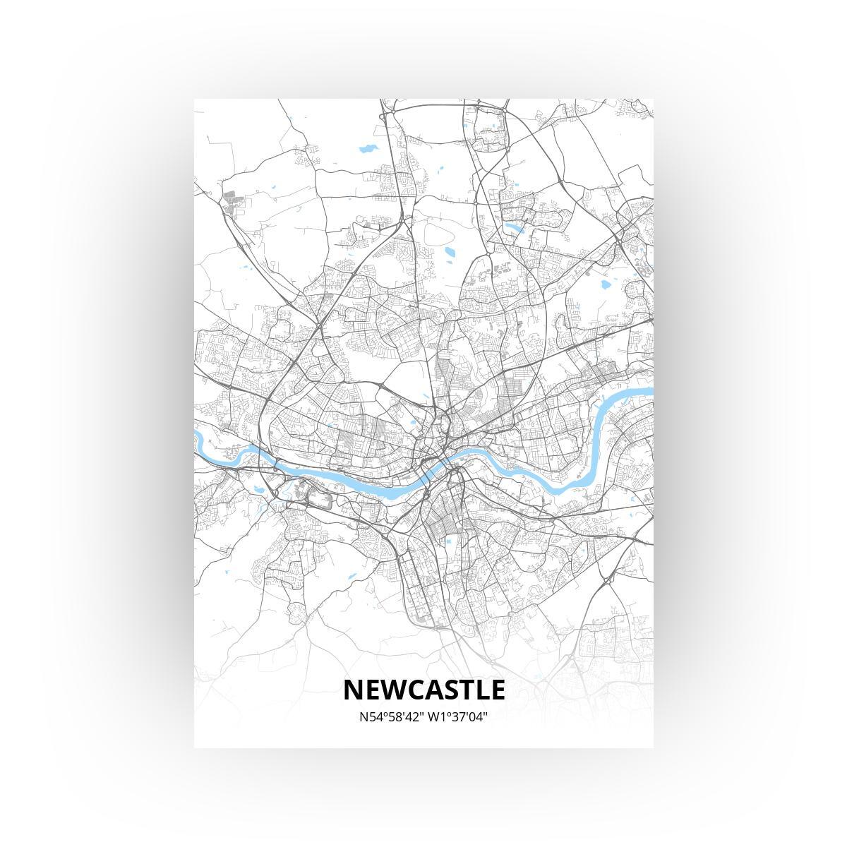 Newcastle poster - Zelf aan te passen!