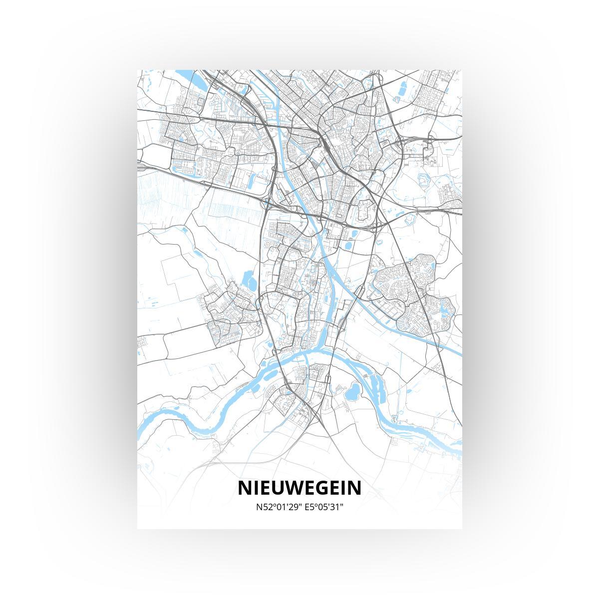 Nieuwegein poster - Zelf aan te passen!