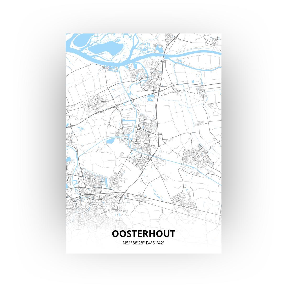 Oosterhout poster - Zelf aan te passen!