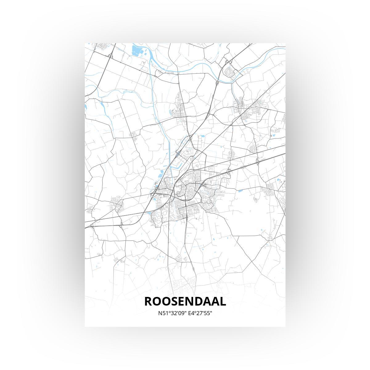 Roosendaal poster - Zelf aan te passen!