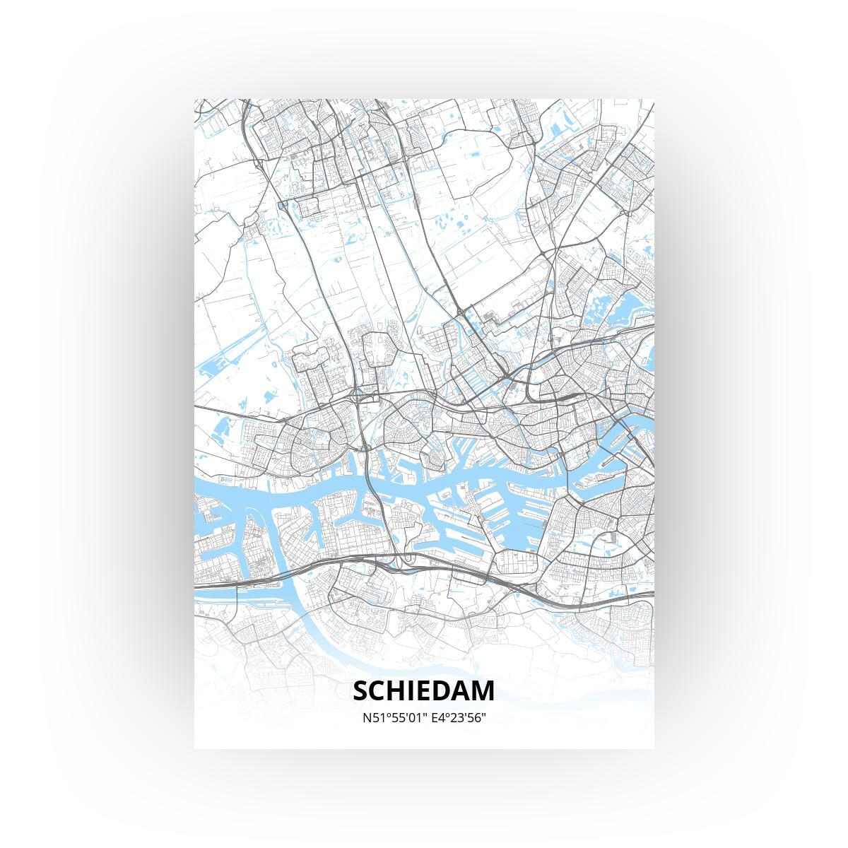 Schiedam poster - Zelf aan te passen!