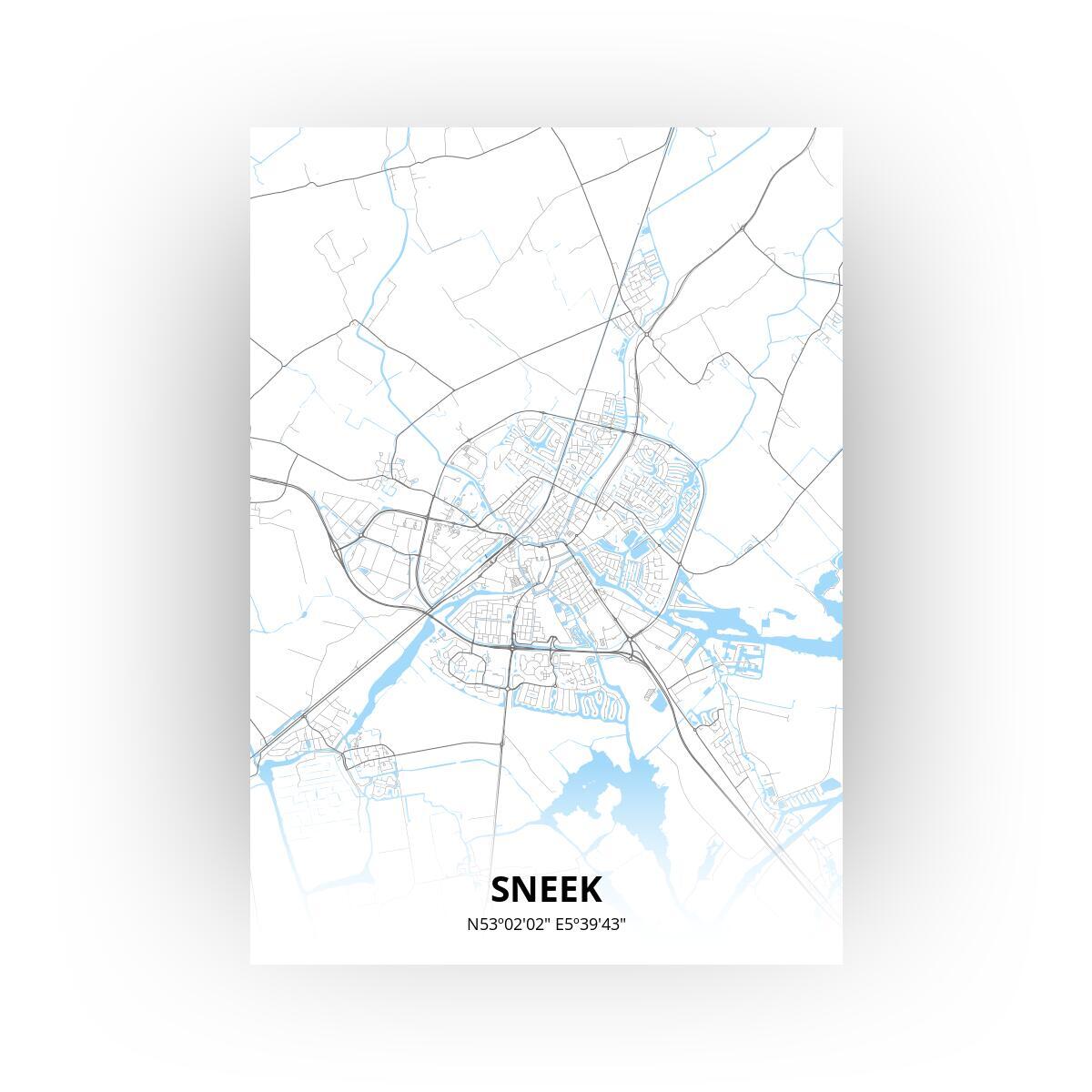 Sneek poster - Zelf aan te passen!