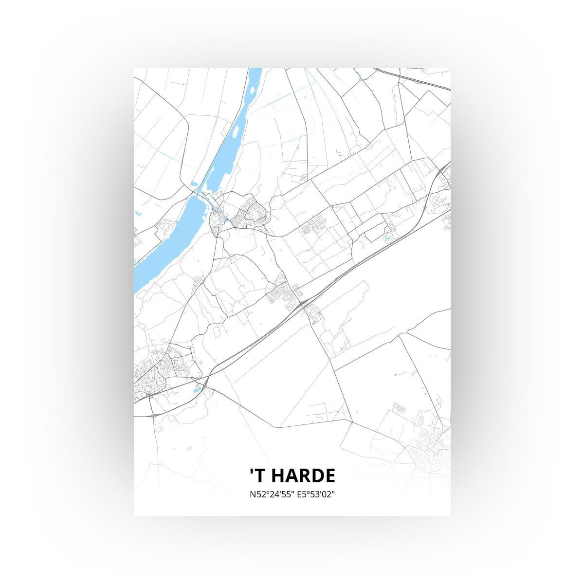 't Harde poster - Zelf aan te passen!