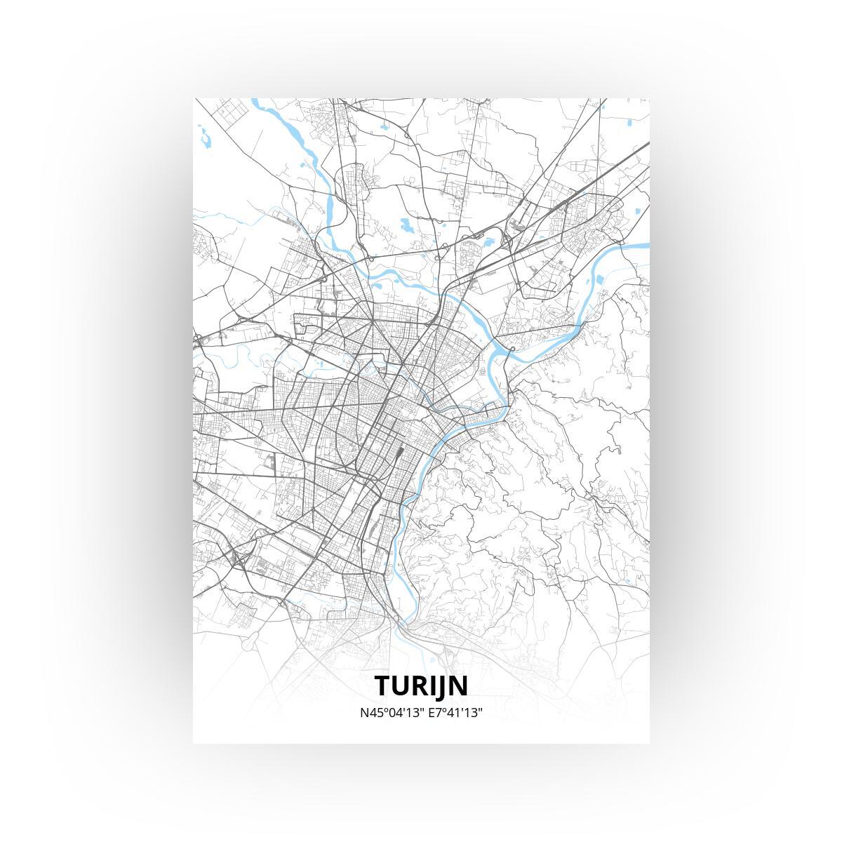 Turijn poster - Zelf aan te passen!