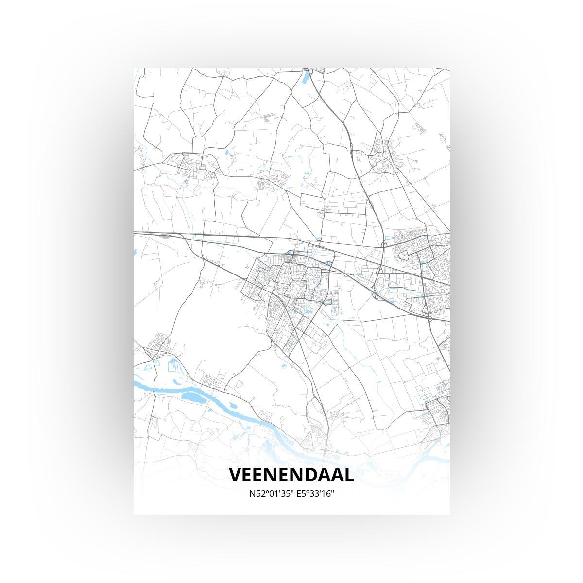 Veenendaal poster - Zelf aan te passen!