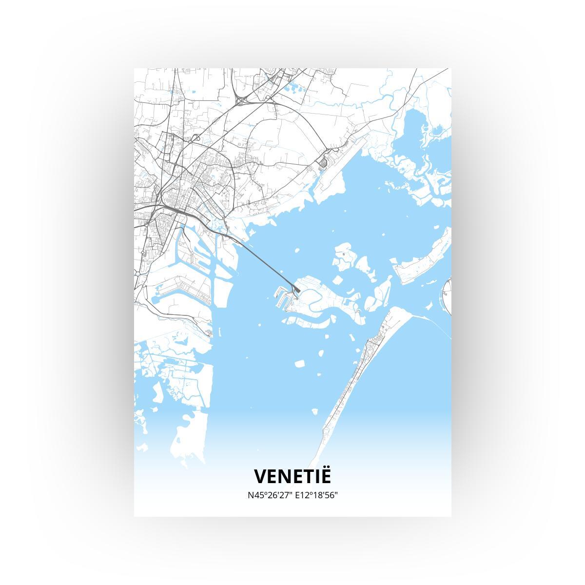 Venetië poster - Zelf aan te passen!
