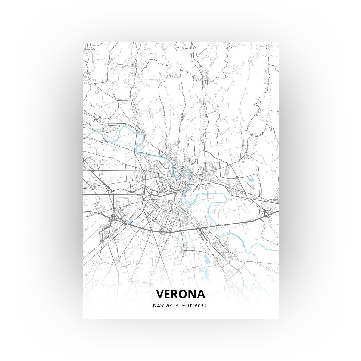 Verona poster - Zelf aan te passen!