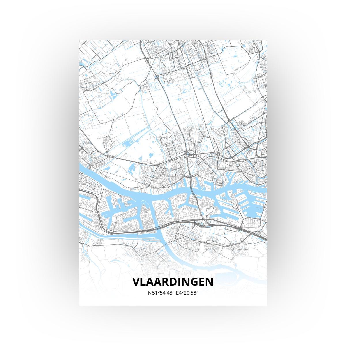 Vlaardingen poster - Zelf aan te passen!