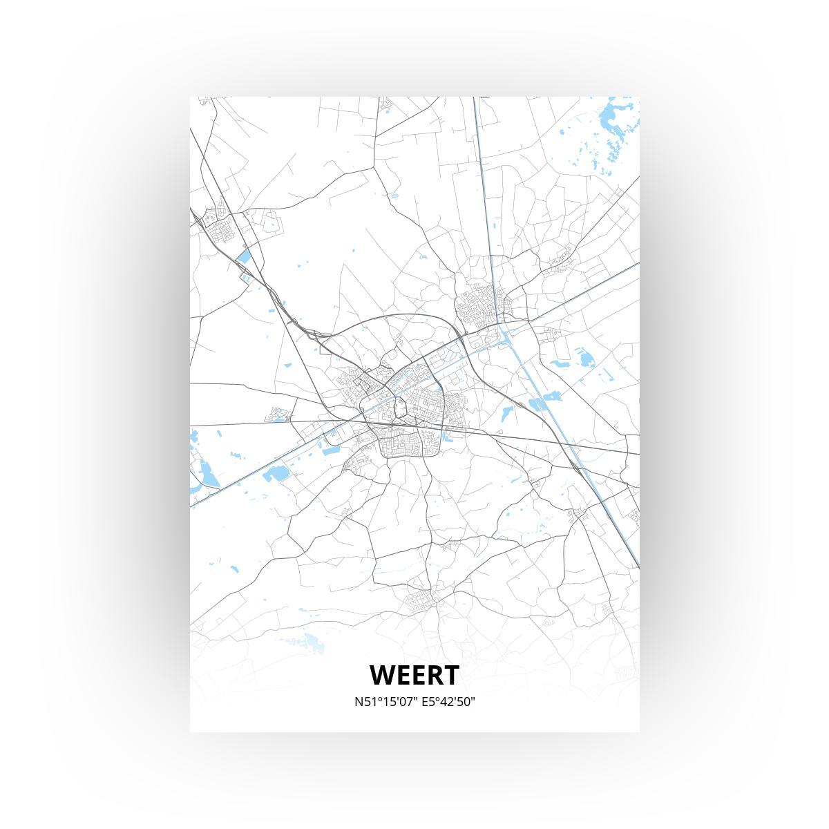 Weert poster - Zelf aan te passen!