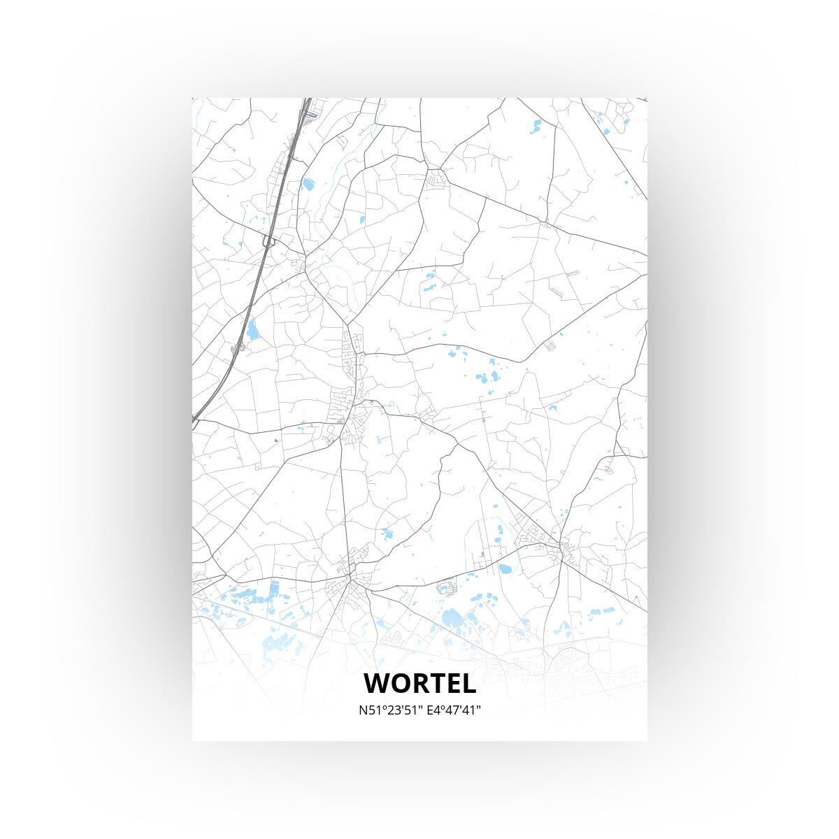 Wortel poster - Zelf aan te passen!