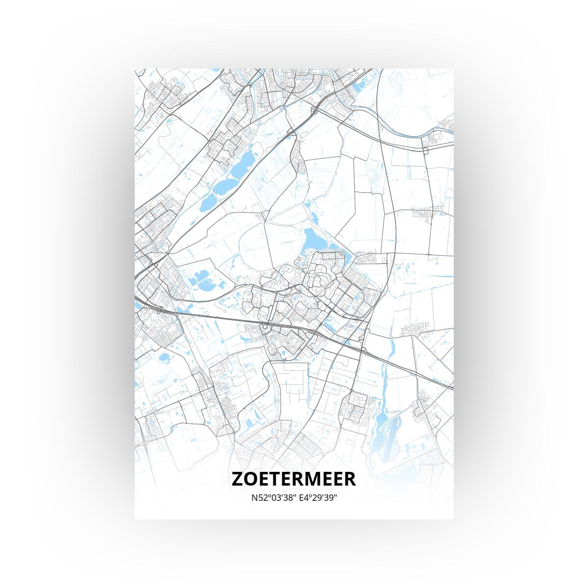 Zoetermeer poster - Zelf aan te passen!