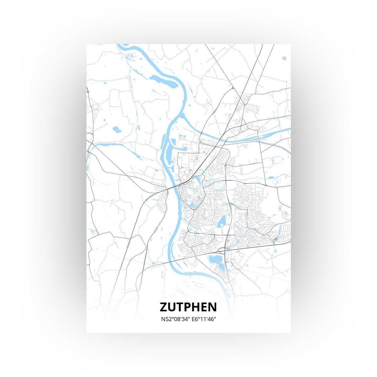 Zutphen poster - Zelf aan te passen!