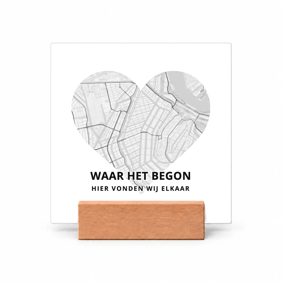 Waar het begon op een tegeltje